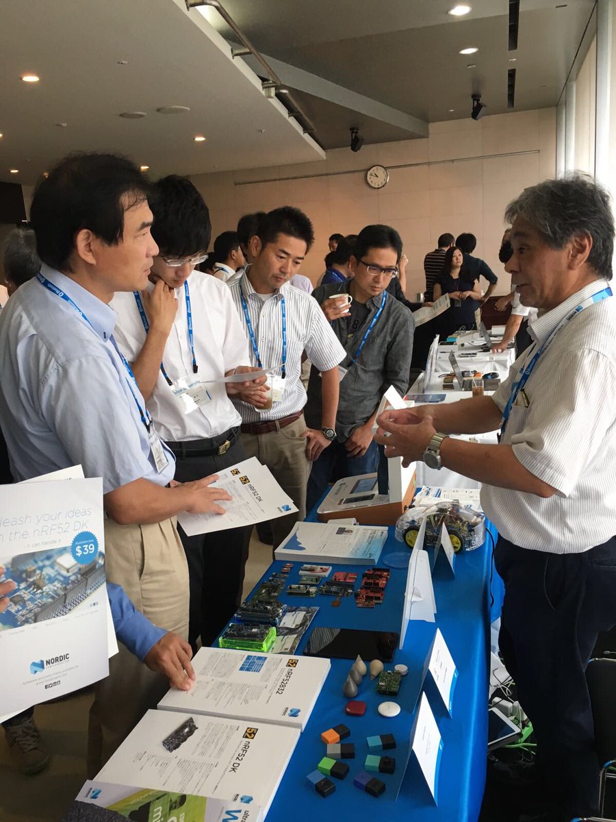 NordicTweets's tweet photo. Had a great time at #BlutoothU in Tokyo today! Thanks to host @BluetoothSIG! #Bluetooth https://t.co/giDjE6tcY3