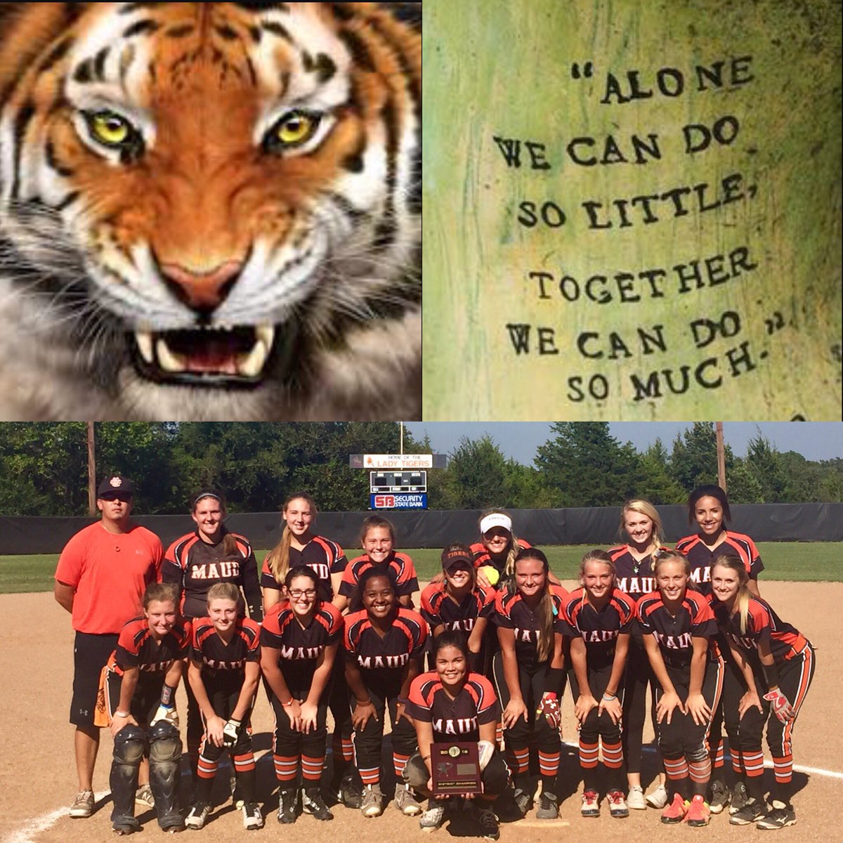 woosmom19's tweet photo. Good Luck today Lady Tigers! #regionals2016 #3AWAY #FAMILY https://t.co/Oes4qYxK6u
