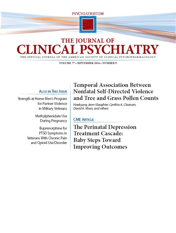 CMEInstitute's tweet photo. The September issue of JCP is now available online! https://t.co/8i8d36raOx
#mentalhealth
#pregnancy
#adherence
#PTSD
#StrengthAtHome https://t.co/k3GQ9Ylyny