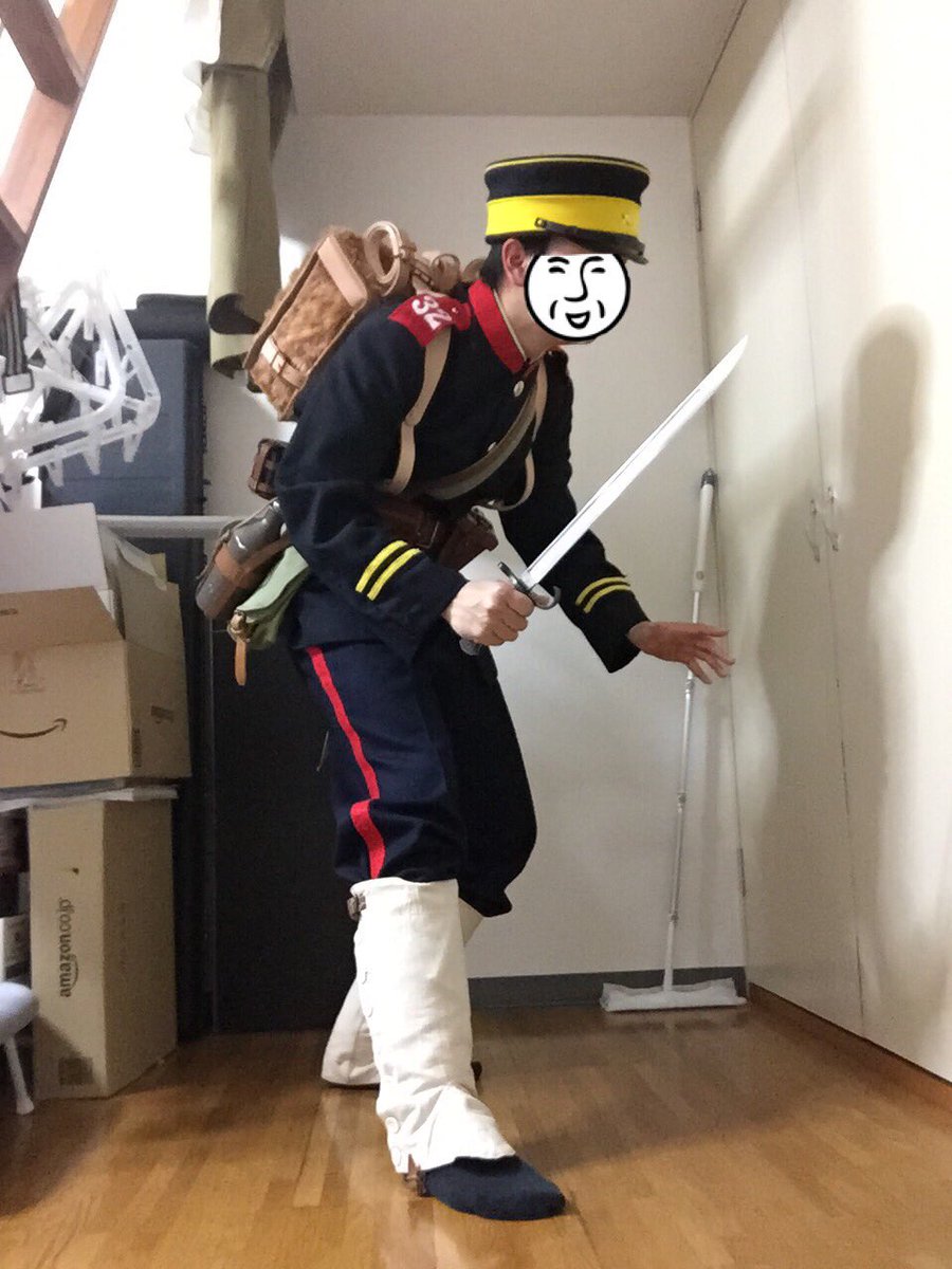ゴールデンカムイの第七師団兵士が多分)使ってる毛皮背嚢は幸運なこと