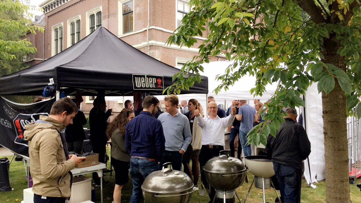 Een informatieve middag met een heerlijke barbecue op een regenachtige dag. Een prima combinatie! Bedankt <a href="/MailPlusNL/">MailPlus</a>