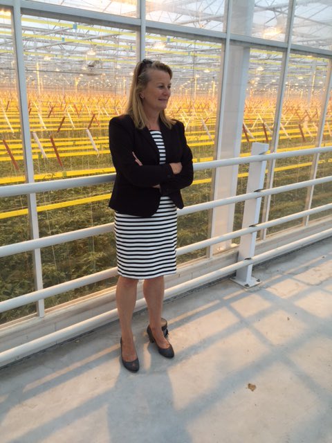 Fotosessie voor #OBNHN in de kas <a href="/BezoekAgriport/">Bezoek Agriport</a>