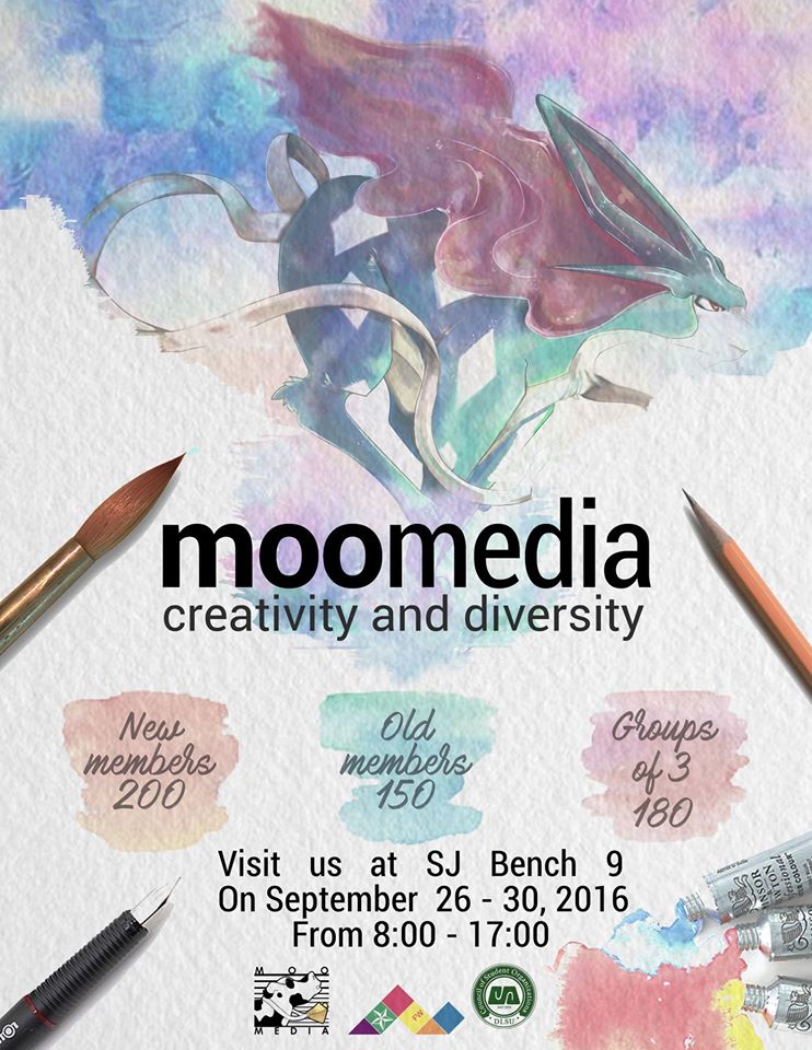 MoomediaDLSU's tweet photo. Don't miss out on being part of MooMedia!

Visit us at SJ Bench 9 from 9am to 12 noon :)

See you there! https://t.co/KgVxOiDYSC