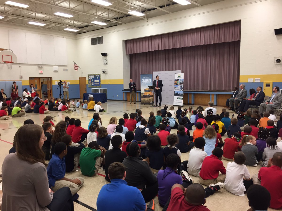 We're at <a href="/IPSSchools/">IPS</a> to celebrate their expansion of #propane school bus fleet