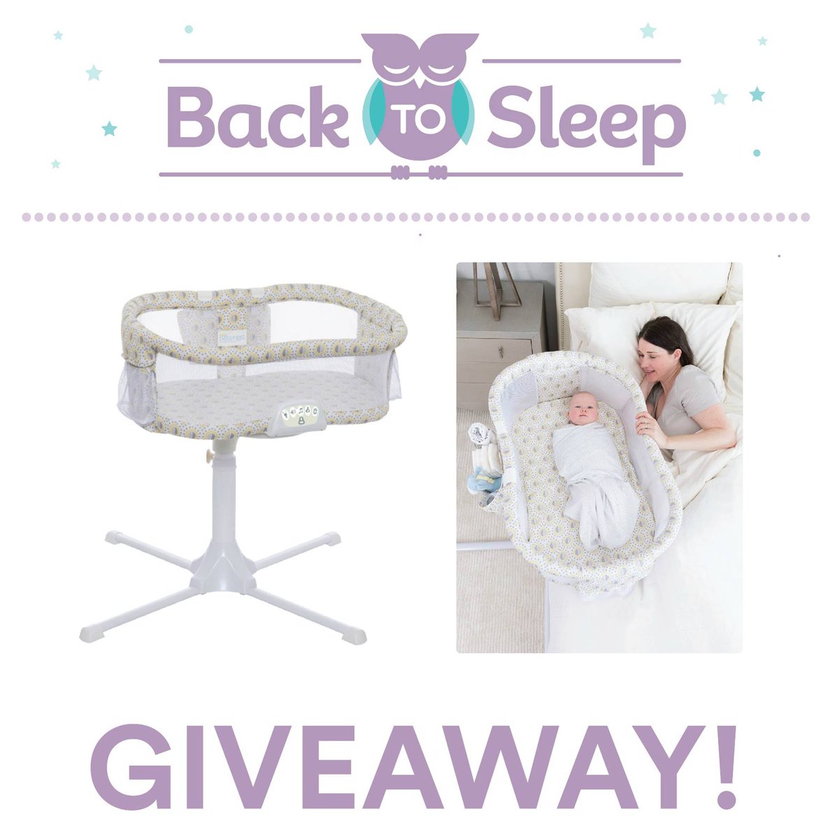 HaloSleep's tweet photo. #Win a #HALOBassinest in @theguguguru #BackToSleepBaby #Giveaway today! Enter: https://t.co/1pXhzlH8Yu @TheSleepLady https://t.co/A6P2mzKqOz