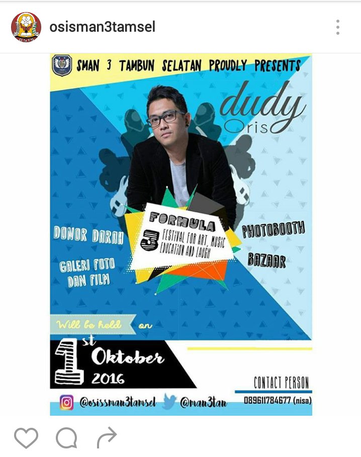 OSIS SMAN 3 Tam-Sel tweet media