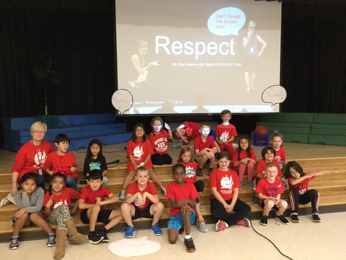 WOSnews's tweet image. Thank you #mrsbartellWOS for an informative #woswordofthemonth assembly! Great job showing how we can be respectful!