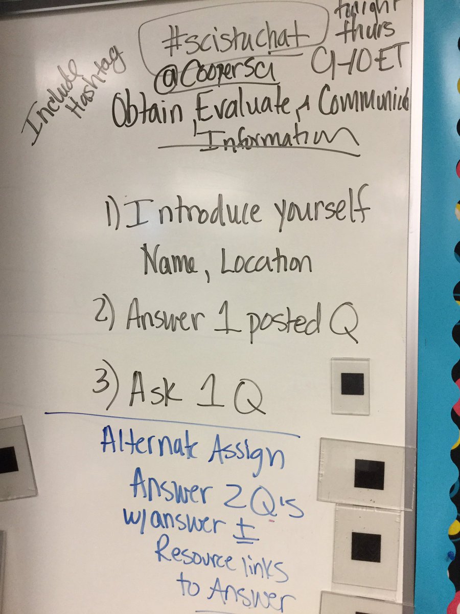 CooperSci's tweet photo. This is the assignment for the Shelton Class tonight. Be sure to use the #scistuchat and tag @CooperSci. https://t.co/JTrOaxWmez