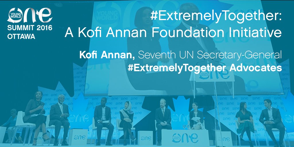 One Young World tweet media