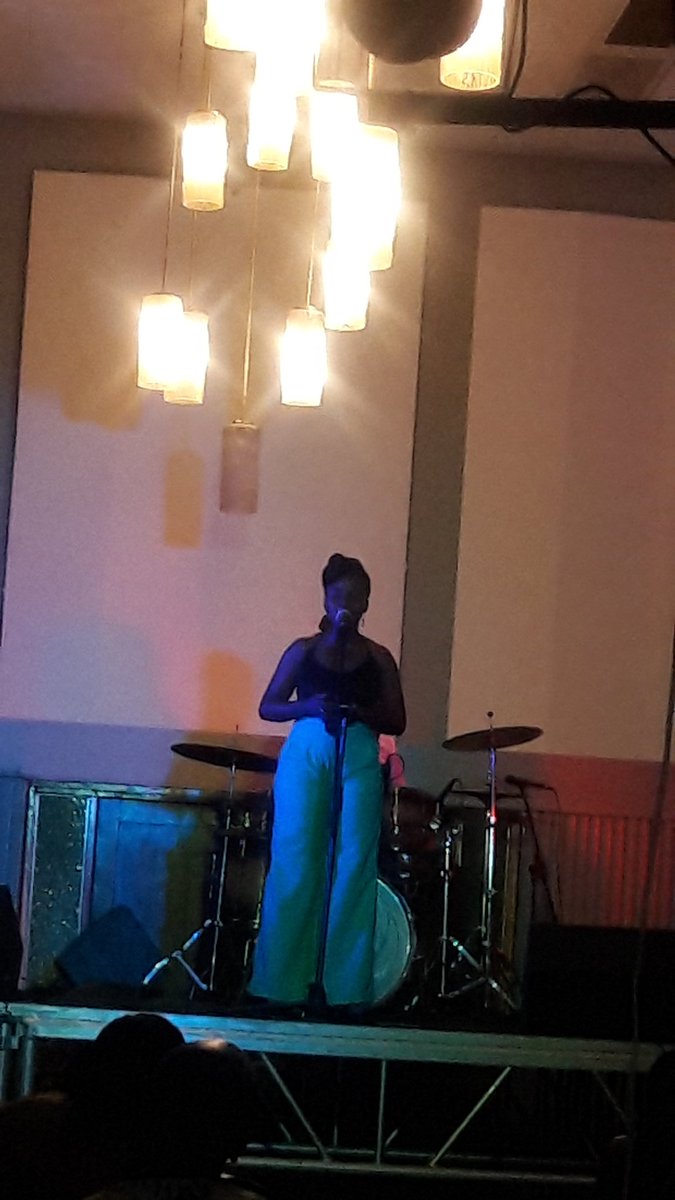 misslorrettasne's tweet photo. #Intwasa2016 #Impressions Wonder Woman on Stage...Thinkinh About the Way -Lady Tshawe @HellaHellaEnt @LadyTshawe @patphiri @ngizwakele https://t.co/nLeZATbNPK