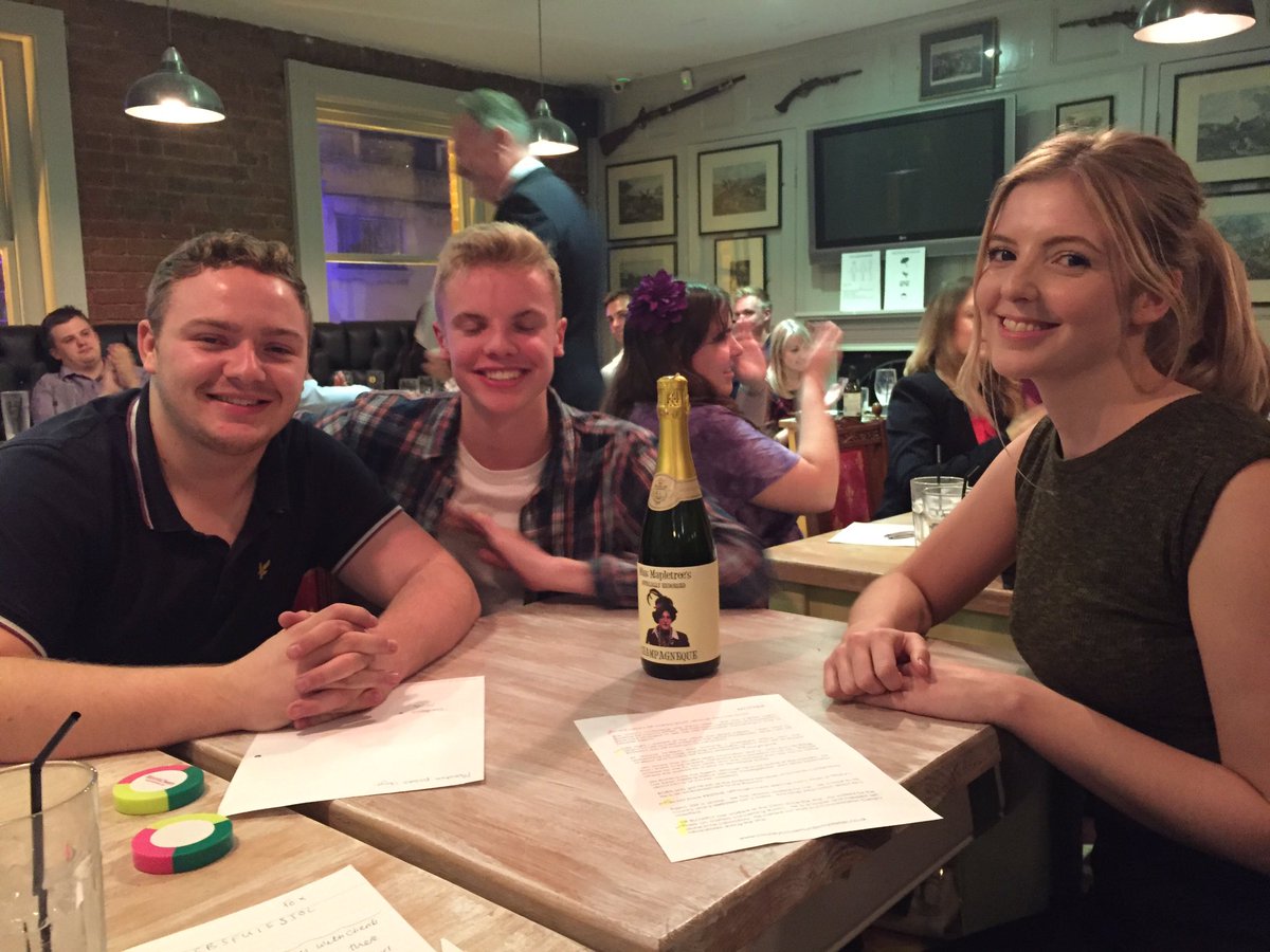 Winning team at tonight's #murdermystery 🕵🏼‍♀️🕵🏼