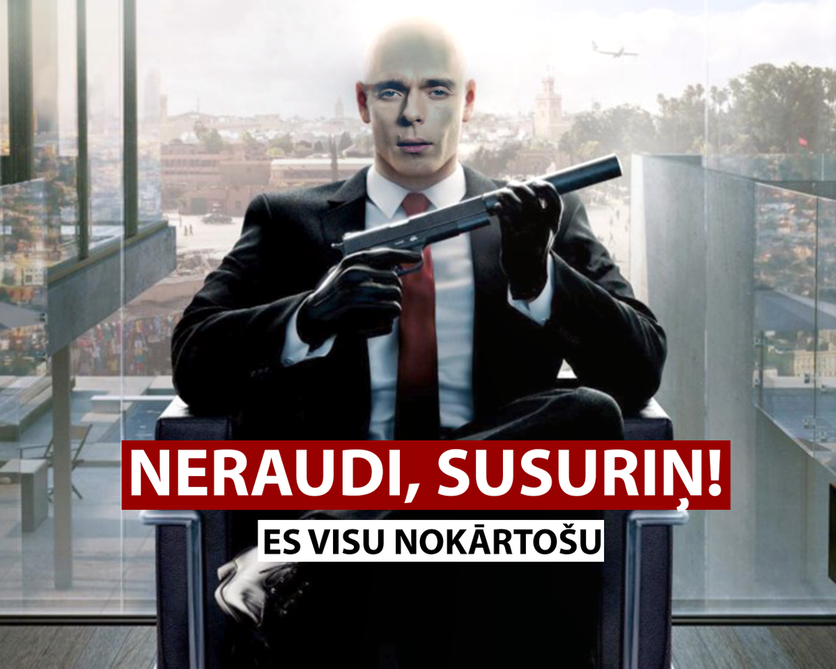 nizivijs's tweet photo. . @Dons_tviito  Vecīt, man jau likās, ka Hitmenā saskatu līdzību. https://t.co/0lB9zifilq