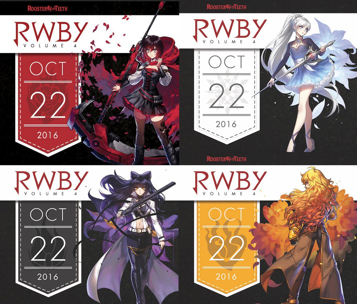 Gardavwar's tweet photo. I combined all 4. Now it's one awesome poster
#rwby #season4 #onearmarmy :3 https://t.co/9kR5BrlU4M