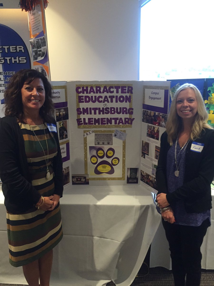 Celebrating our MD School of Yr  for Character Ed Award at Stevenson University!! Smithsburgrocks #wcpsmd