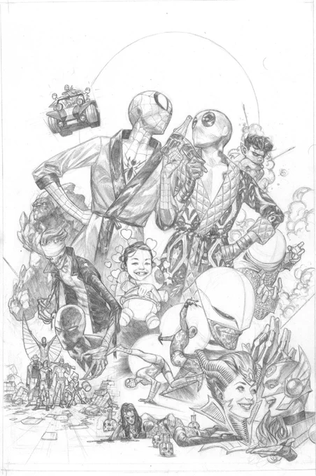 There's some new pieces of original art available in my CAF gallery. Check it out! https://t.co/9ioUnRxpTC 