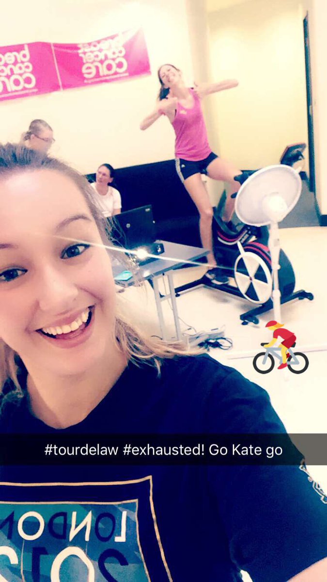 BryWelch's tweet photo. Over 30km between us! Please donate at https://t.co/cTRAUK9tWq… #TourDeLaw #WrightHassall #BreastCancerCare https://t.co/ibY2IgiMQJ