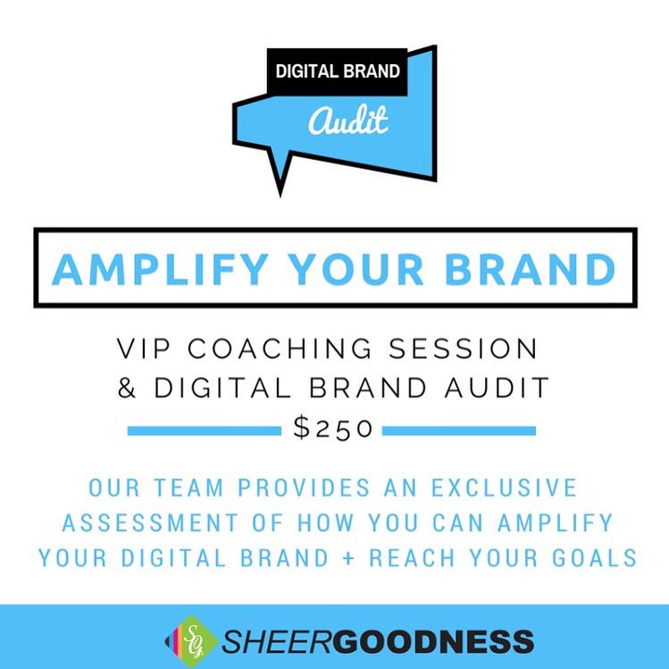 sheergoodness's tweet photo. Amplify your brand with a digital brand audit and VIP coaching session with @ChristinaSheer. Only 12 slots sign up > https://t.co/UBHJkfXFND https://t.co/oZXg1eUYDC