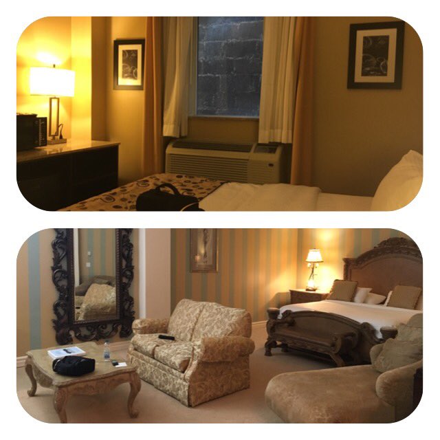 RyLeeMadison's tweet image. Ya never know what hotels will hold for ya on the road. Today vs yesterday. Note today&apos;s view (top pic) #RoadProblems #ilovemyjob