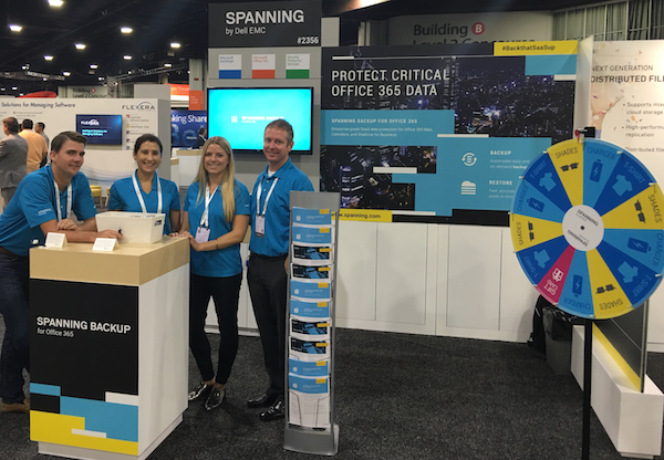 spanningbackup's tweet photo. Stop by Booth 2356 at @MS_Ignite and spin the prize wheel! @SpanningBackup https://t.co/32h0RxvH6H