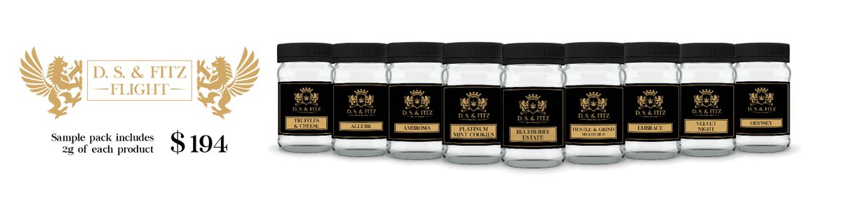 DSandFITZ's tweet photo. The Flight Pack gives you 2 grams of each strain. See which one you like best.
https://t.co/95v0OxuADm https://t.co/97KqqwPoKz