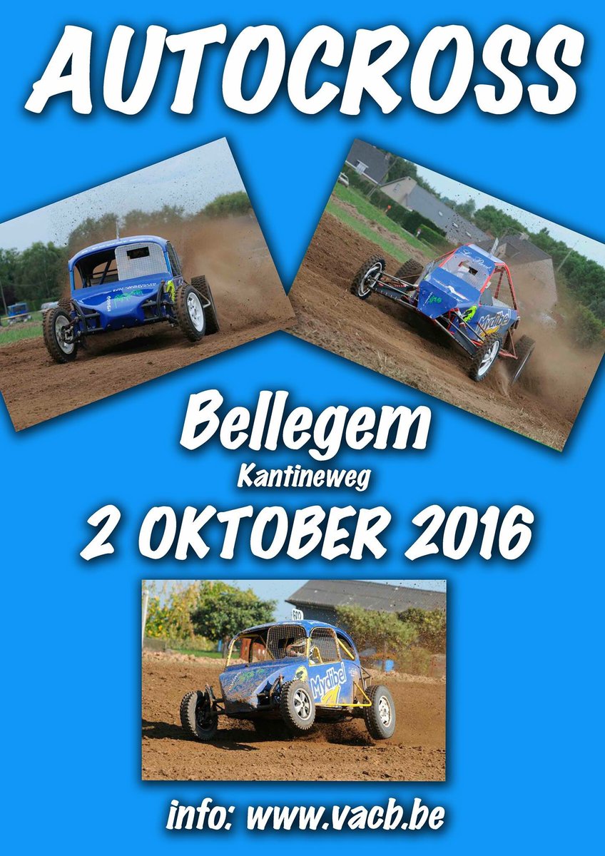 Autocross Bellegem nu zondag vanaf  11u30 start ! VACB.be <a href="/BrunoMylle/">mylle bruno</a>