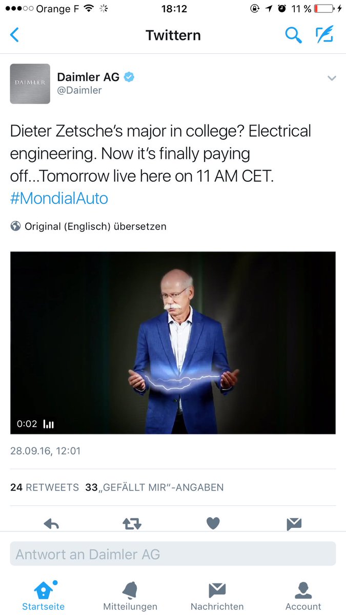 Deutschland sucht den lässigsten CEO eines deutschen Automobilherstellers. Neuer Platz 1: <a href="/KT_Neumann/">Karl-Thomas Neumann</a> 😜