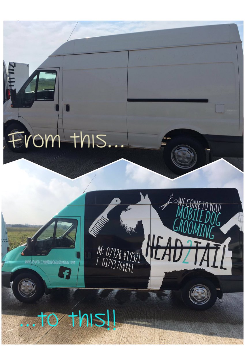 K9hydrobaths's tweet photo. We love how fantastic graphics look amazing &amp; promote your business! Get in touch to discuss your requirements! #unique #dogGrooming #van https://t.co/ACIZ7ttlGR