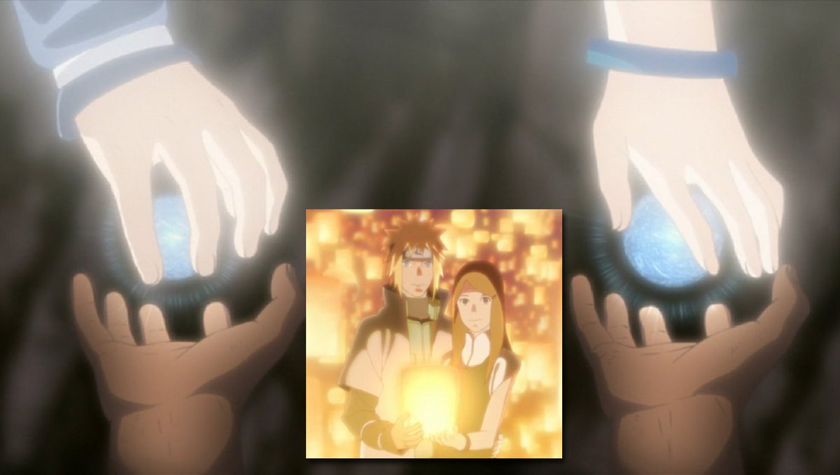 杉の木 ナルトの螺旋丸を再確認 一人目 自来也 二人目 ミナト 三人目 クシナ 最後 サクラ サスケに手を添えたのはイタチ Naruto