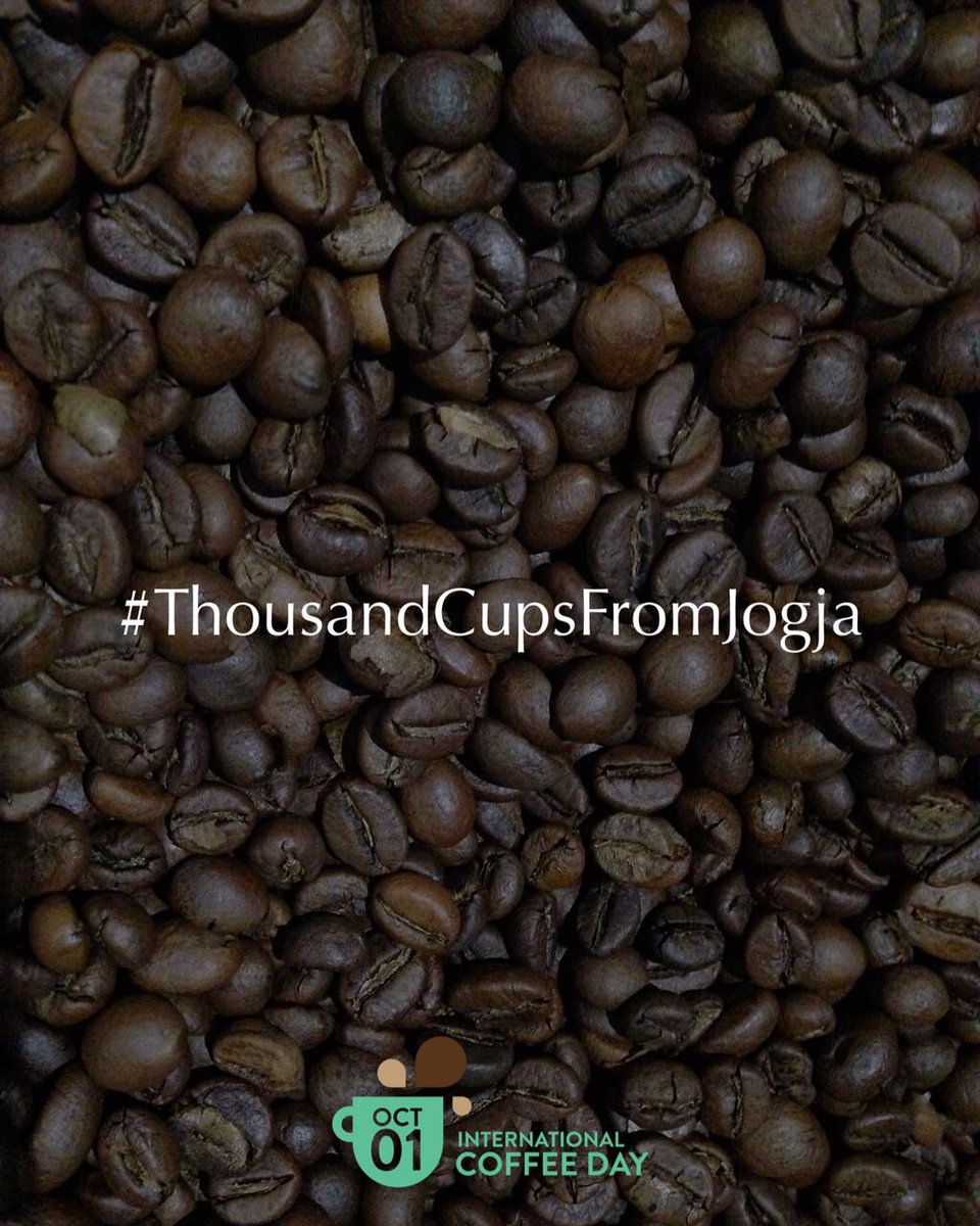 sedikit menjawab pertanyaan rekan", sebrp byk sih kopi yg dibagikan pada #TCFJ2016 ??
kami menyiapkan 10.000 cup kopi utk masyarakat jogja.