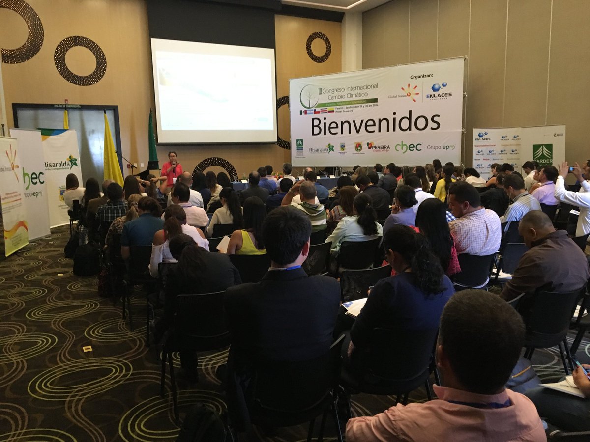 Participacion de <a href="/WEC_COLOMBIA/">Consejo Mundial de Energía Colombia</a> en el III Congreso Internacional de Cambio Climático en la ciudad de Pereira