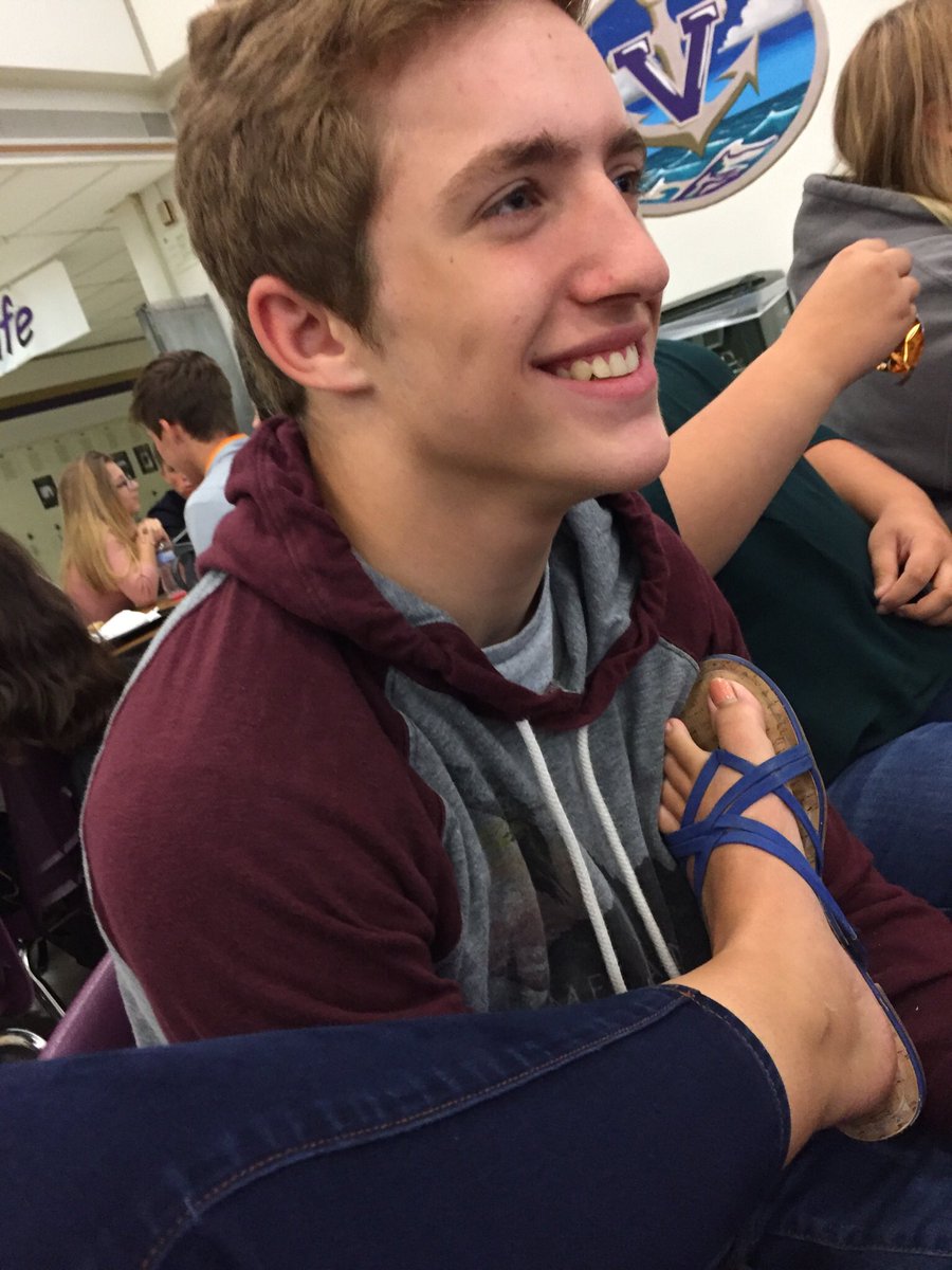 Jake and his foot fetish