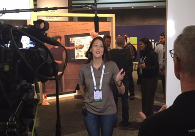 ITUnityComm's tweet photo. @SharePoint community at #MSIgnite, share your customer story in the #Office365 area. Be a SharePoint Star! Ask the film crew. https://t.co/7VGKsp7yk3