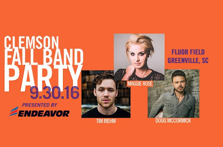 ClemsonTigerNet's tweet image. #Clemson Fall Band Party on Friday (@#ClemsonAlumni): bit.ly/2dxxTse
