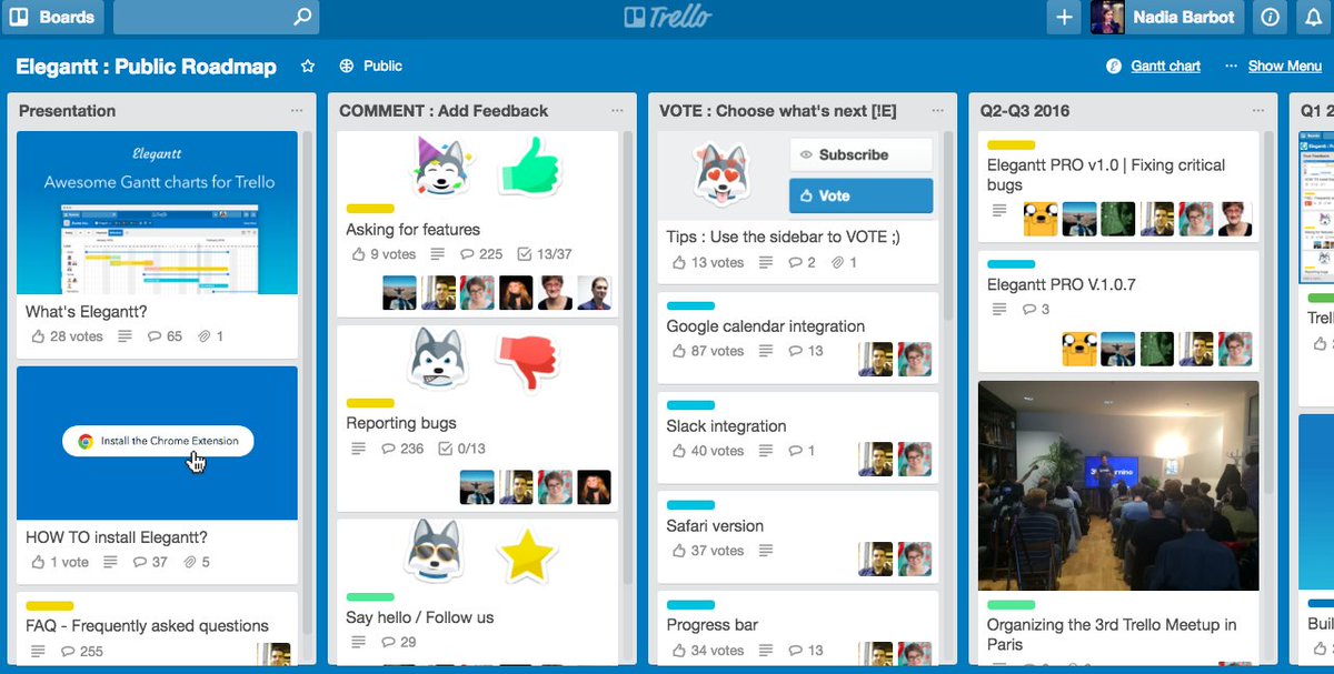 Elegantt For Trello Eleganttapp Twitter