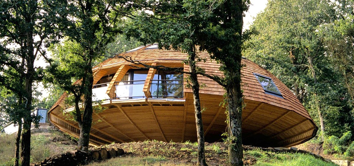 ShopArch's tweet image. Экологичный дом вращающийся на 360 градусов Domespace arch-shop.ru/eco-house-rota…