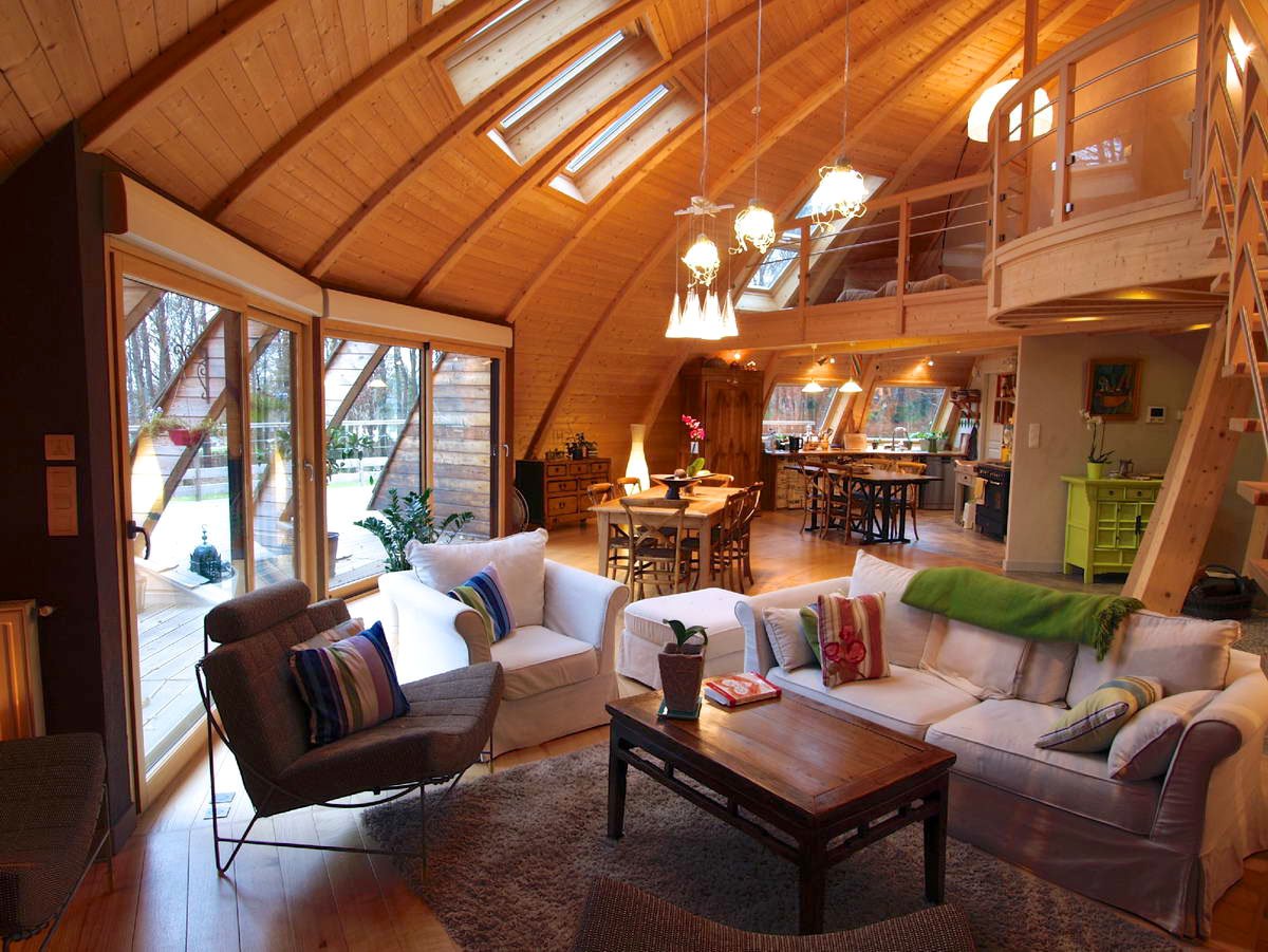 ShopArch's tweet image. Экологичный дом вращающийся на 360 градусов Domespace arch-shop.ru/eco-house-rota…