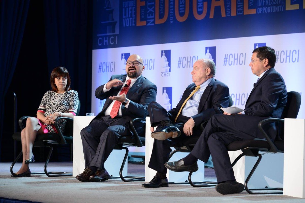 CHCI's tweet photo. Thank you to our panel @FPizarro_DC, Anthony Carnevale, Maria Velez & Alexander Alonso #CHCI #2016HHM https://t.co/T6ix0CKT0R @GeorgetownCEW https://t.co/VkNgpOmEbw
