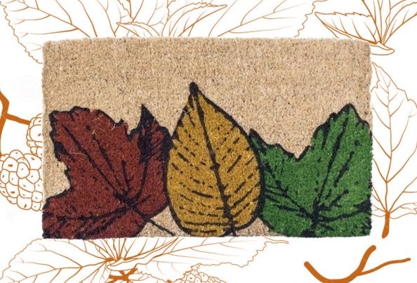 doormats's tweet photo. The kind of leaves you'd never want to rake. #AutumnLeavesDoormat #FallDoormats #Doormats #Fall #Autumn https://t.co/SnWAgkbooD https://t.co/7MF7cz6RCz