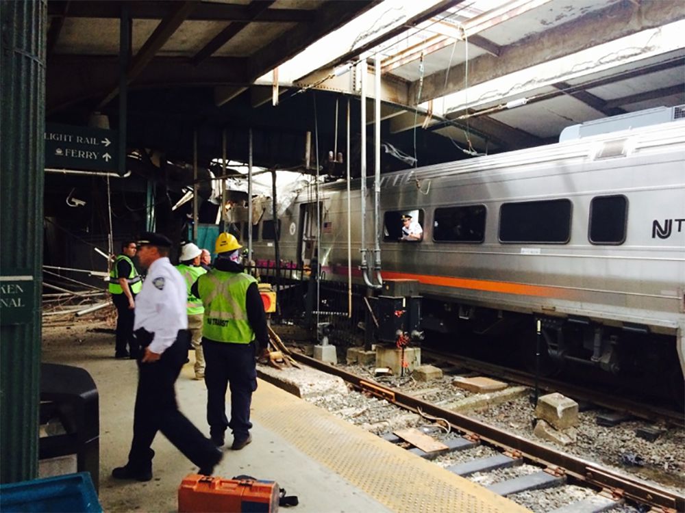 New photos show scene inside Hoboken station where NJ Transit train crash happened