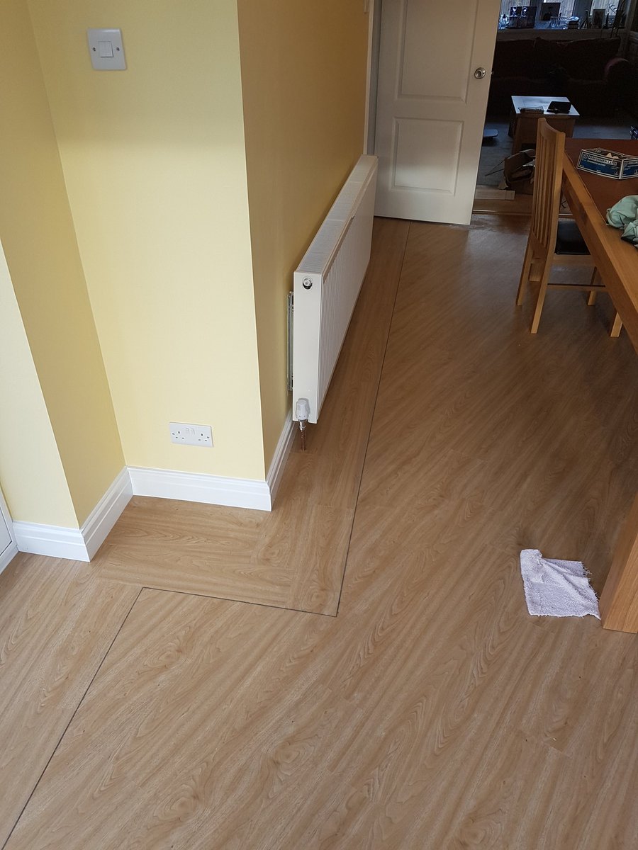 Another happy customer, <a href="/Polyflorltd/">Polyflor</a> Expona American oak with <a href="/Parallel_Ltd/">Parallel Flooring Ac</a> smoked oak semi ramp.