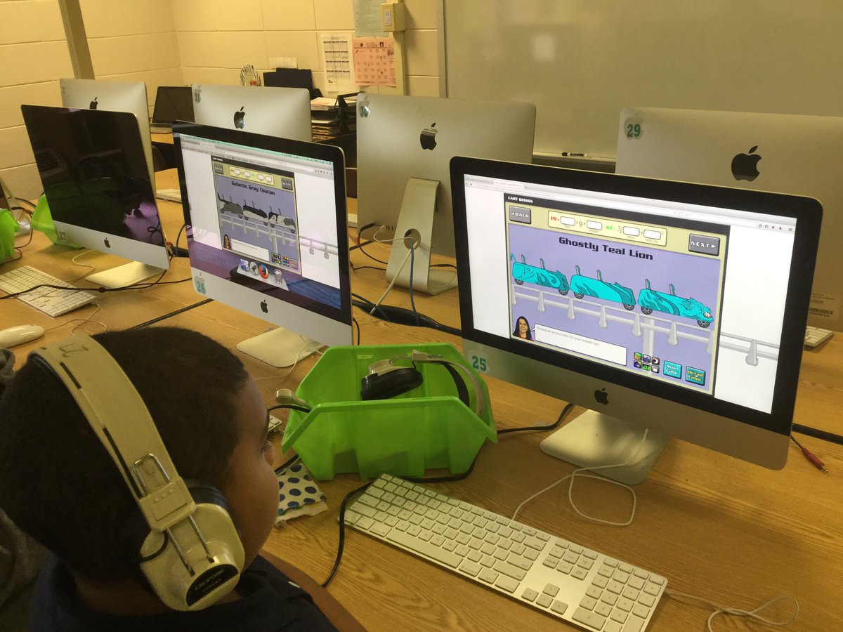 LeahGumataotao's tweet photo. Had a blast w/ 5th grade creating digital roller-coasters in Content Mastery Lab! #integratingscience @MrsKessel @Taylors_Creek 🎢 https://t.co/opVQtuGf8u