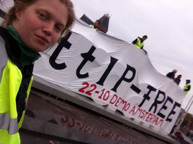 wildemarjolein's tweet image. #IAMSTERDAM &amp;gt;&amp;gt; I AM CETA+TTIP Free #StopCETA #TtipAlarm