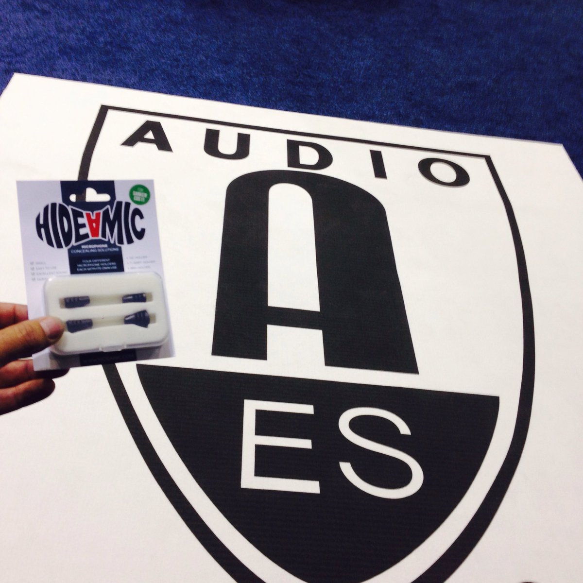 hide_a_mic's tweet photo. Good to be back In LA!! #AES2016 #sanken #filmsound https://t.co/V6uyjuRRdp