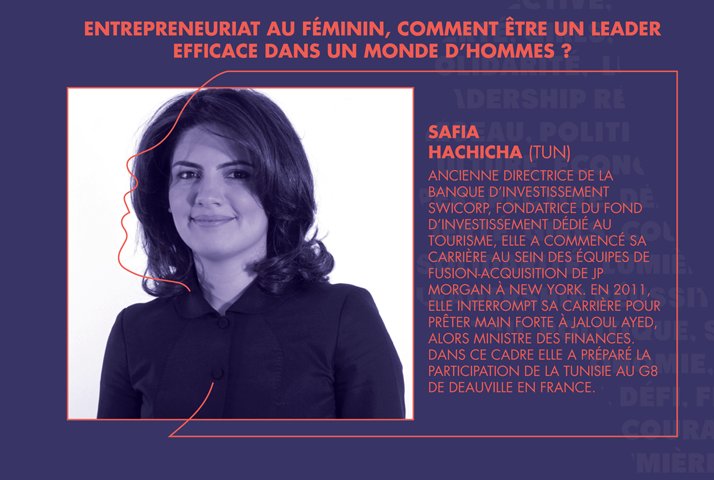 TNFieres's tweet photo. Table ronde 2, L’Entreprenariat au féminin, comment être un leader efficace dans un monde d’hommes ?#UATunis #TNFière https://t.co/F45GLaNaZU