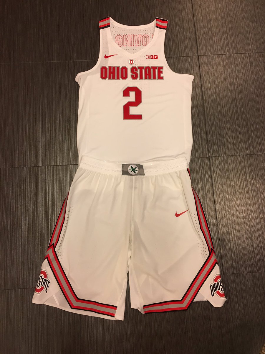 ohio state men's basketball jersey