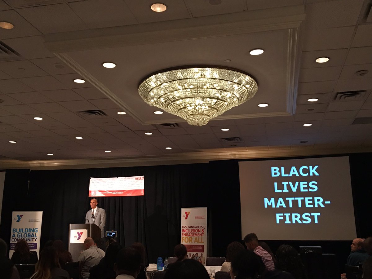 leslietruong's tweet photo. "Until America acknowledges #BlackLivesMatter  , no lives will matter." Thank you @jmortonYGB #GCE2016 #equity #inclusion #diversity #global https://t.co/5Y6gSpN5Zi
