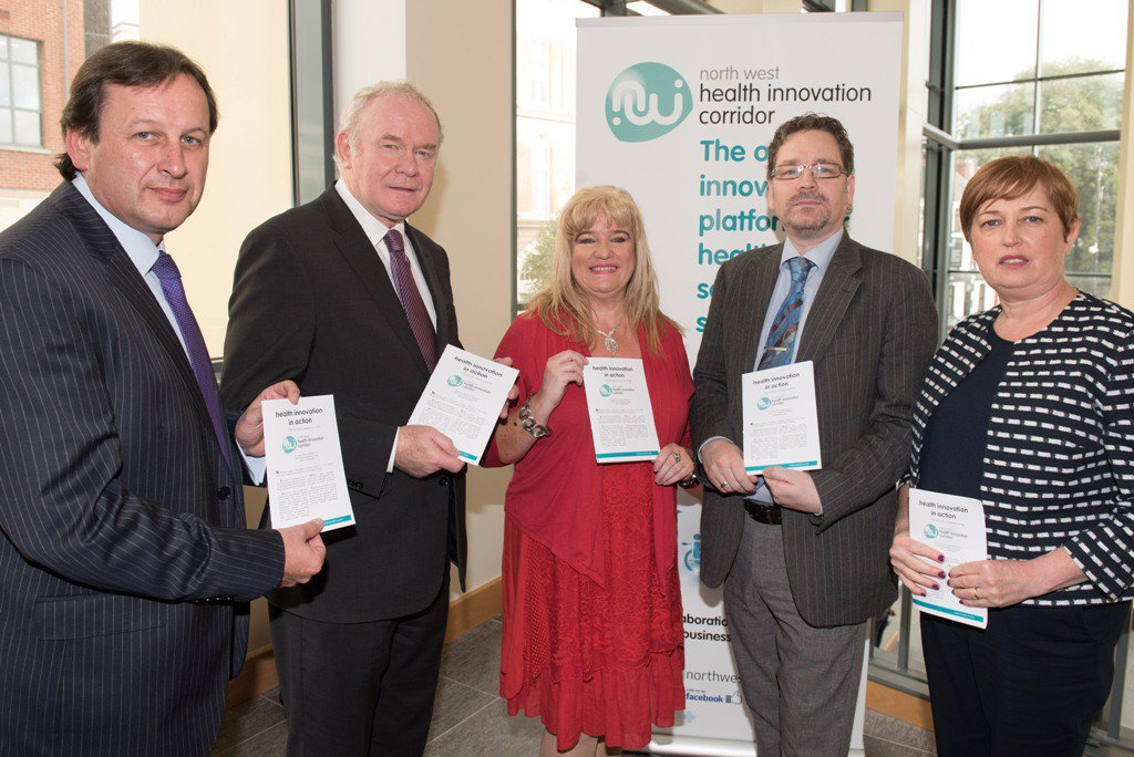 leroydowey's tweet photo. An honour to represent @UlsterUni and @C_TRIC at today's inaugural #NWHIC conference. Fantastic speakers and atmosphere. https://t.co/qTl8uwfnAl