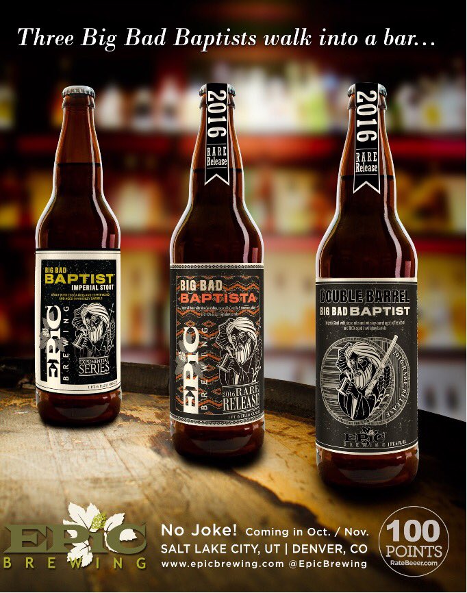 Epicbrew_JC's tweet photo. Coming Soon!! #BigBadBaptist @EpicBrewing #100ptbeer #craftbeer #SoCal #barrelaged #imperialstout https://t.co/5haL6j48DF