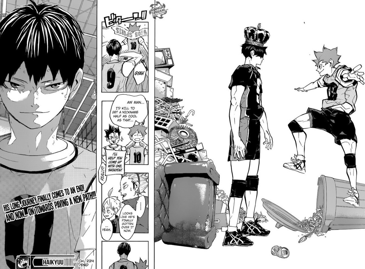 Haikyuu Manga Panels Kageyama