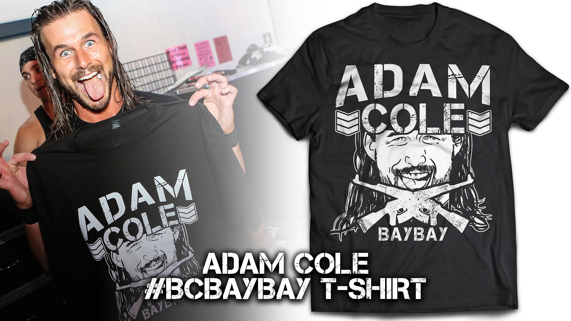 adam cole t shirt